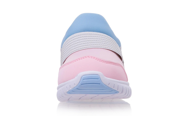 Shop (PS) Li-Ning Baskets Basses ''Rose Bleu Gris'' YKNR106-2
