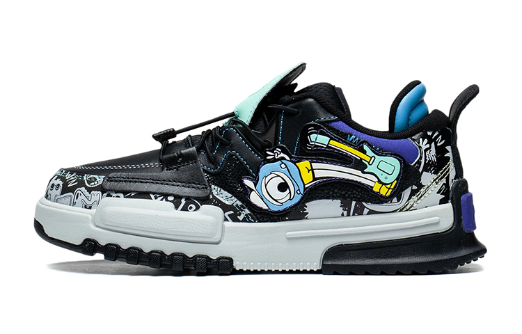 (Preschool) Li-Ning Low 'Black' YKCS170-15