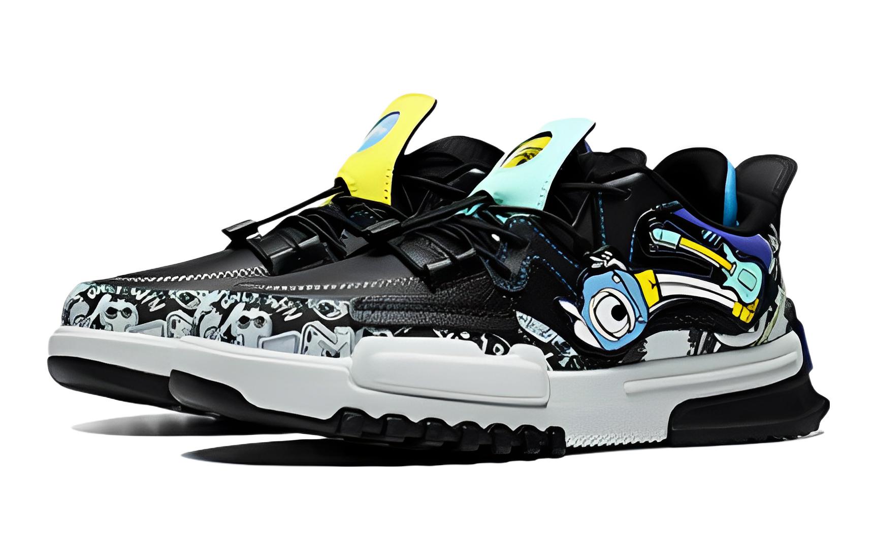 Lookbook (PS) 李寧ロウ「ブラック」 YKCS170-15