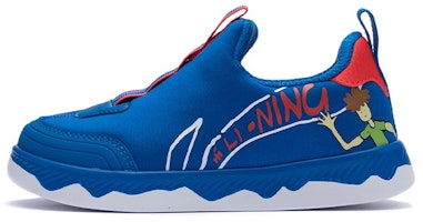 (Preschool) Li-Ning Low 'Crystal Blue' YKNR148-3 (Preschool) Li-Ning Low 'Crystal Blue' YKNR148-3