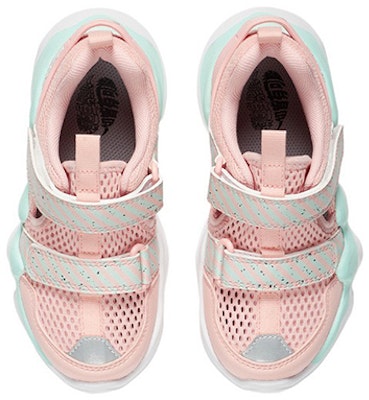 (Preschool) Li-Ning Low 'Pink Green Reflective' YKNS048-2 Shop (Preschool) Li-Ning Low 'Pink Green Reflective' YKNS048-2