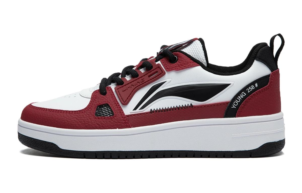 (Preschool) Li-Ning Low 'Red White' YKCS096-7