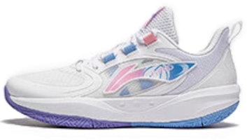 (Preschool) Li-Ning Low 'White Basketball' YKBU046-7 (Preschool) Li-Ning Low 'White Basketball' YKBU046-7