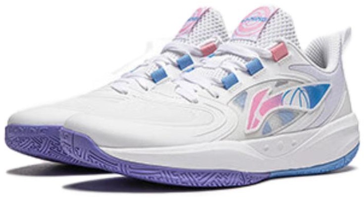 (Preschool) Li-Ning Low 'White Basketball' YKBU046-7 Lookbook (Preschool) Li-Ning Low 'White Basketball' YKBU046-7