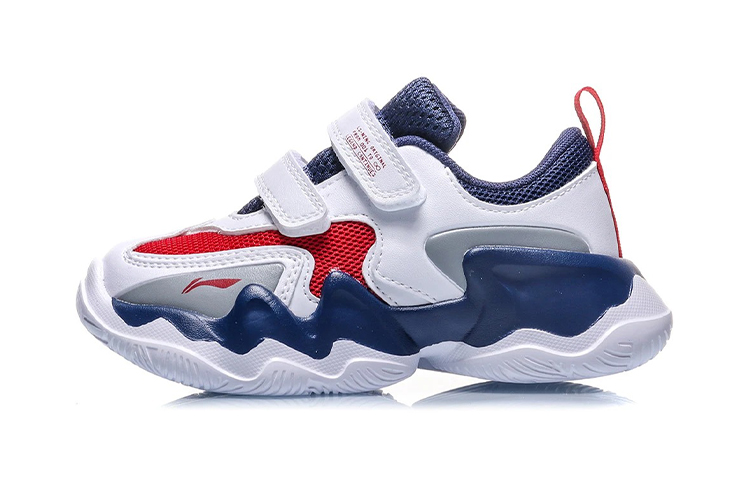 Buy (PS) 李宁低帮 '白红魔术贴' YKAQ026-3