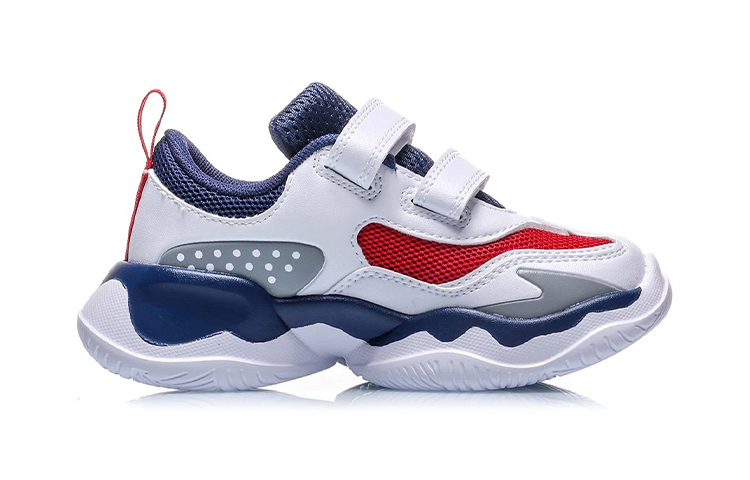 Order (PS) 李宁低帮 '白红魔术贴' YKAQ026-3