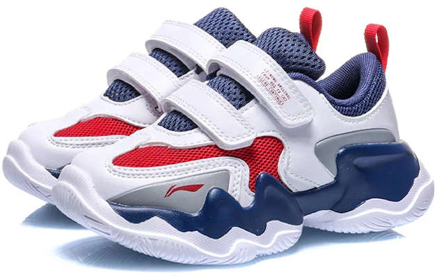 (PS) 李宁低帮 '白红魔术贴' YKAQ026-3 Lookbook (PS) 李宁低帮 '白红魔术贴' YKAQ026-3