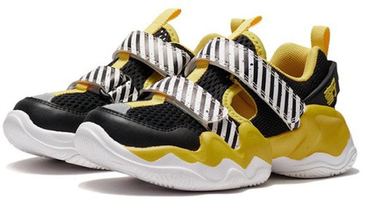 (PS) Li-Ning Low Top 'Negro Reflectivo Amarillo' YKNS048-5 Lookbook (PS) Li-Ning Low Top 'Negro Reflectivo Amarillo' YKNS048-5