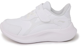 (Preschool) Li-Ning Low Top 'White Leather' YKNS084-13 (Preschool) Li-Ning Low Top 'White Leather' YKNS084-13