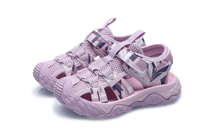 Lookbook (PS) Sandali Li-Ning Magic Tape Hollow ''Camo Rosa'' YKKR028-4