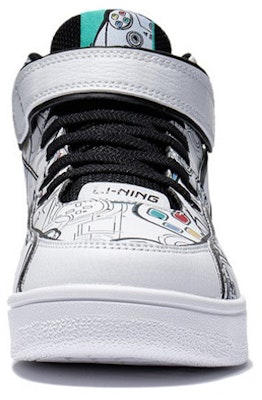 (Preschool) Li-Ning Mid-Top 'Black White Bounce' YKCS020-5 Purchase (Preschool) Li-Ning Mid-Top 'Black White Bounce' YKCS020-5