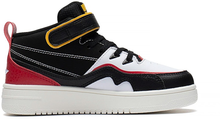 (Preschool) Li-Ning Mid-Top 'Black White Red' YKCS154-13 Order (Preschool) Li-Ning Mid-Top 'Black White Red' YKCS154-13
