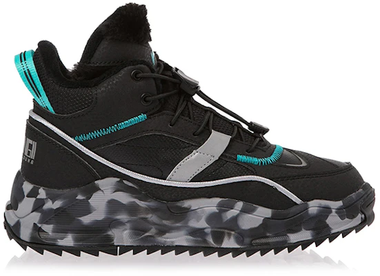 (Preschool) Li-Ning Mid-Top 'Fleece Fashion Black' YKCR190-31 Order (Preschool) Li-Ning Mid-Top 'Fleece Fashion Black' YKCR190-31
