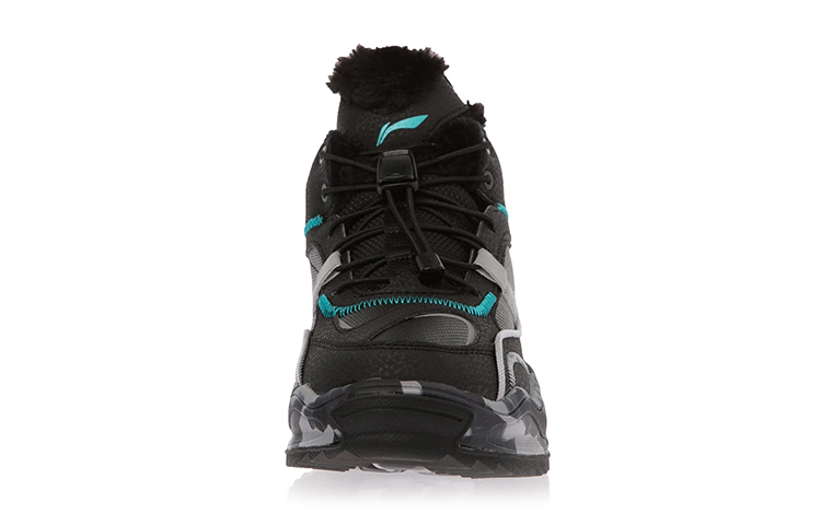 Purchase (Preschool) Li-Ning Mid-Top 'Fleece Fashion Black' YKCR190-31