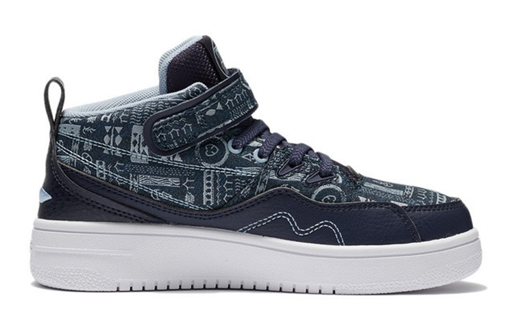 Order (Preschool) Li-Ning Mid-Top 'Mist Blue' YKCS020-7