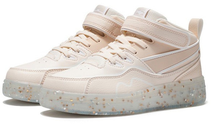 (Preschool) Li-Ning Mid-Top 'Pink Apricot' YKCS020-2 Lookbook (Preschool) Li-Ning Mid-Top 'Pink Apricot' YKCS020-2