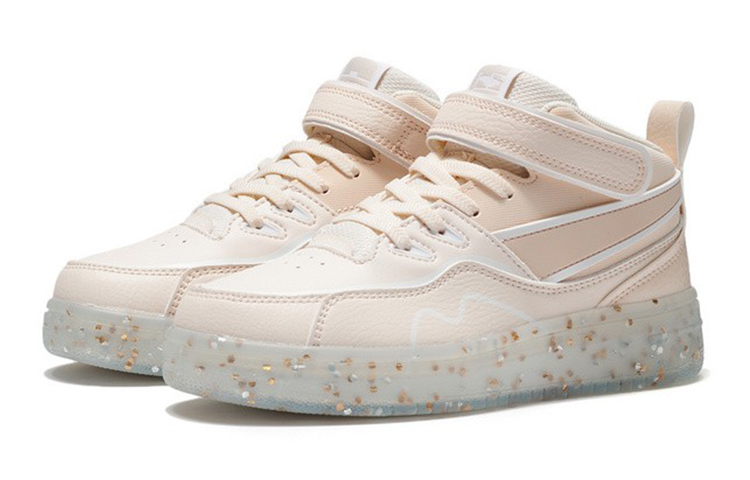 Lookbook (Preschool) Li-Ning Mid-Top 'Pink Apricot' YKCS020-2