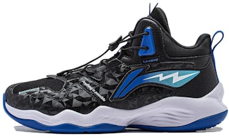 (Preschool) Li-Ning Mid-Top Basketball 'Black' YKBT090-1 (Preschool) Li-Ning Mid-Top Basketball 'Black' YKBT090-1