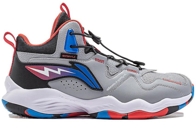 (PS) Li-Ning Kasut Bola Keranjang Mid-Top 'Ningxue Grey' YKBT090-5 Order (PS) Li-Ning Kasut Bola Keranjang Mid-Top 'Ningxue Grey' YKBT090-5