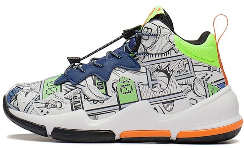 (PS) 리닝 미드탑 농구화 '화이트 블루' (Li-Ning Mid-Top Basketball 'White Blue') YKBS088-5 Buy (PS) 리닝 미드탑 농구화 '화이트 블루' (Li-Ning Mid-Top Basketball 'White Blue') YKBS088-5