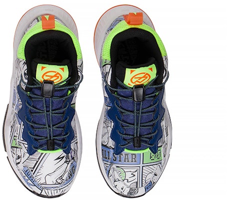 (Preschool) Li-Ning Mid-Top Basketball 'White Blue' YKBS088-5 Shop (Preschool) Li-Ning Mid-Top Basketball 'White Blue' YKBS088-5