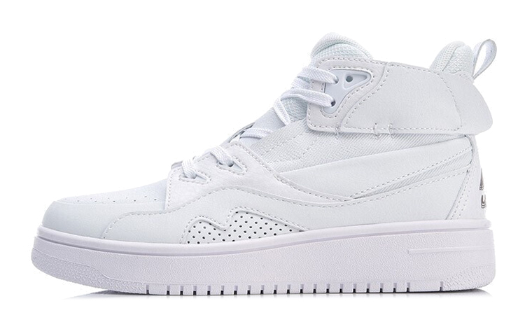 (Preschool) Li-Ning Mid-Top Casual 'White' YKCR012-1