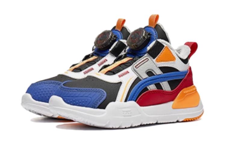 (Preschool) Li-Ning Mid-Top Running 'Black Red' YKNT122-1