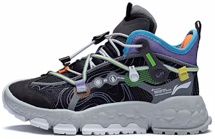 (Preschool) Li-Ning Mid 'Black Purple' YKES006-1 (Preschool) Li-Ning Mid 'Black Purple' YKES006-1