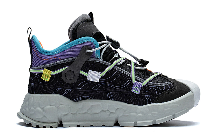 Order (PS) Li-Ning Mid 'Hitam Ungu' YKES006-1