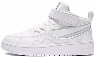 (Preschool) Li-Ning Mid Top 'White Bounce' YKCS020-1 (Preschool) Li-Ning Mid Top 'White Bounce' YKCS020-1