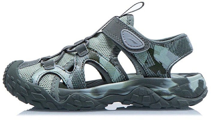 (Preschool) Li-Ning Outdoor Sandals 'Camo Green' YKKR012-7 Buy (Preschool) Li-Ning Outdoor Sandals 'Camo Green' YKKR012-7