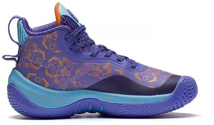 (Preschool) Li-Ning Pioneer iTeam Basketball Mid 'Basket Purple' YKBR052-51 Order (Preschool) Li-Ning Pioneer iTeam Basketball Mid 'Basket Purple' YKBR052-51