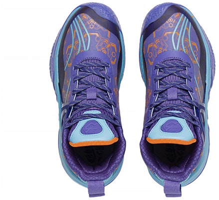 (Preschool) Li-Ning Pioneer iTeam Basketball Mid 'Basket Purple' YKBR052-51 Lookbook (Preschool) Li-Ning Pioneer iTeam Basketball Mid 'Basket Purple' YKBR052-51