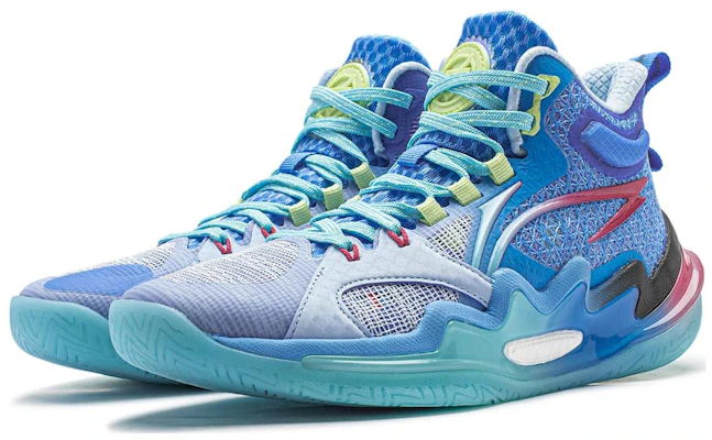 (Preschool) Li-Ning Pioneer Spirit 3.0 High-Top Basketball 'Blue Purple' YKBU036-9 Lookbook (Preschool) Li-Ning Pioneer Spirit 3.0 High-Top Basketball 'Blue Purple' YKBU036-9