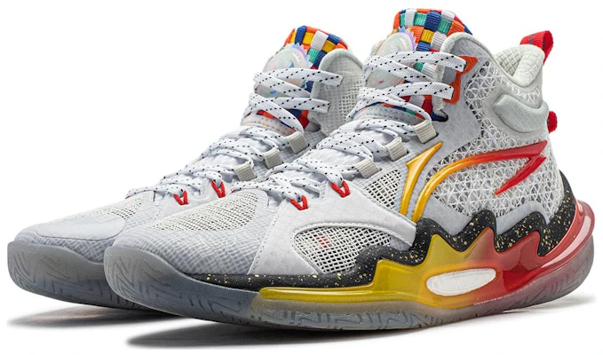 (Preschool) Li-Ning Pioneer Spirit Primary 3.0 Low 'White Red' YKBU036-1 Lookbook (Preschool) Li-Ning Pioneer Spirit Primary 3.0 Low 'White Red' YKBU036-1