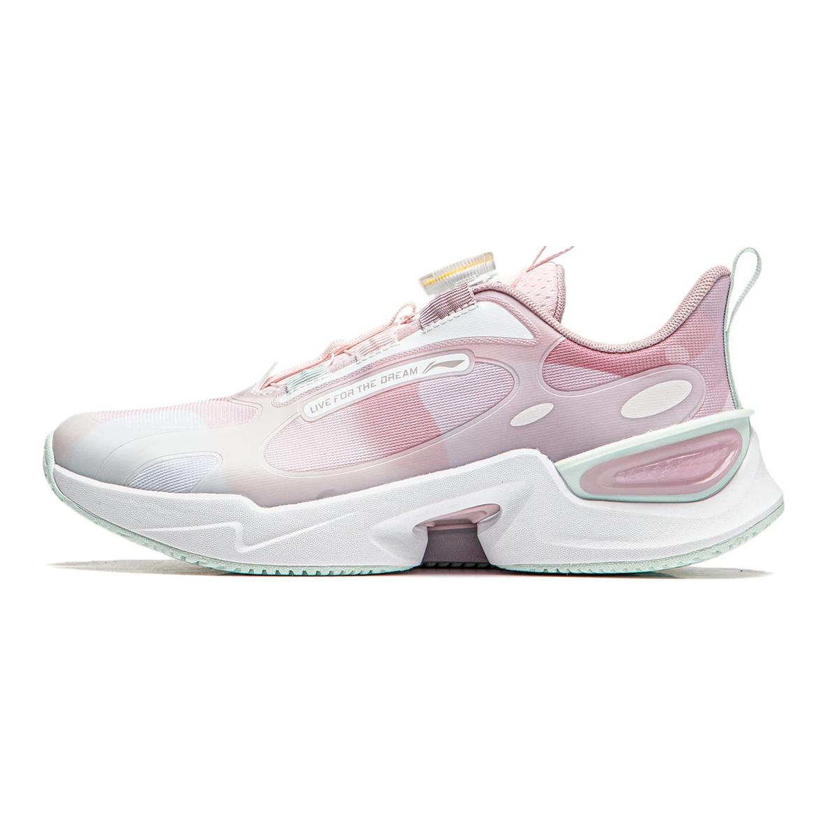 (Preschool) Li-Ning Qingyue 'White Pink' YKCU026-2