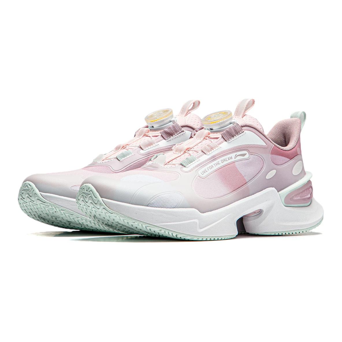 Lookbook (Preschool) Li-Ning Qingyue 'White Pink' YKCU026-2