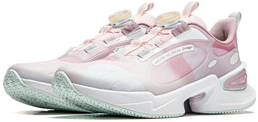 (Preschool) Li-Ning Qingyue 'White Pink' YKCU026-2 Lookbook (Preschool) Li-Ning Qingyue 'White Pink' YKCU026-2