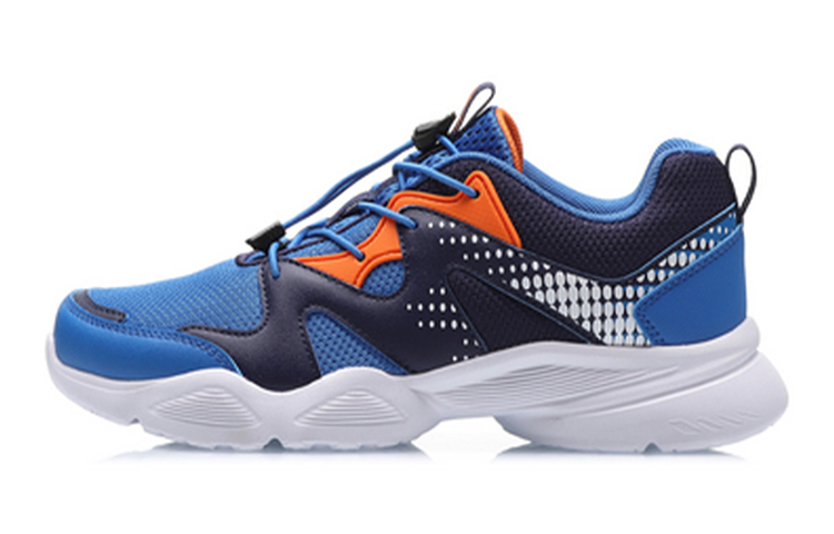 (Preschool) Li-Ning Retro Running Shoe Low Top 'Blue Orange' YKFQ092-5