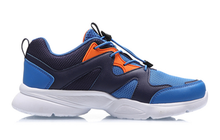 Order (PS) Li-Ning Baskets Retro Running Low Top ''Bleu Orange'' YKFQ092-5