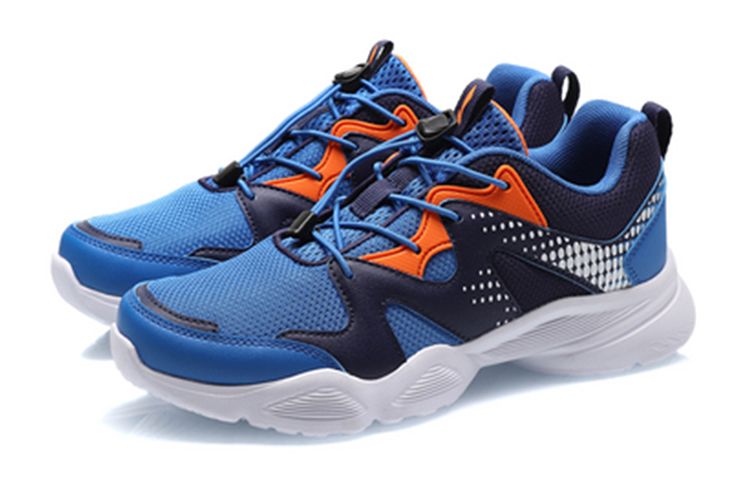Lookbook (PS) Li-Ning Baskets Retro Running Low Top ''Bleu Orange'' YKFQ092-5