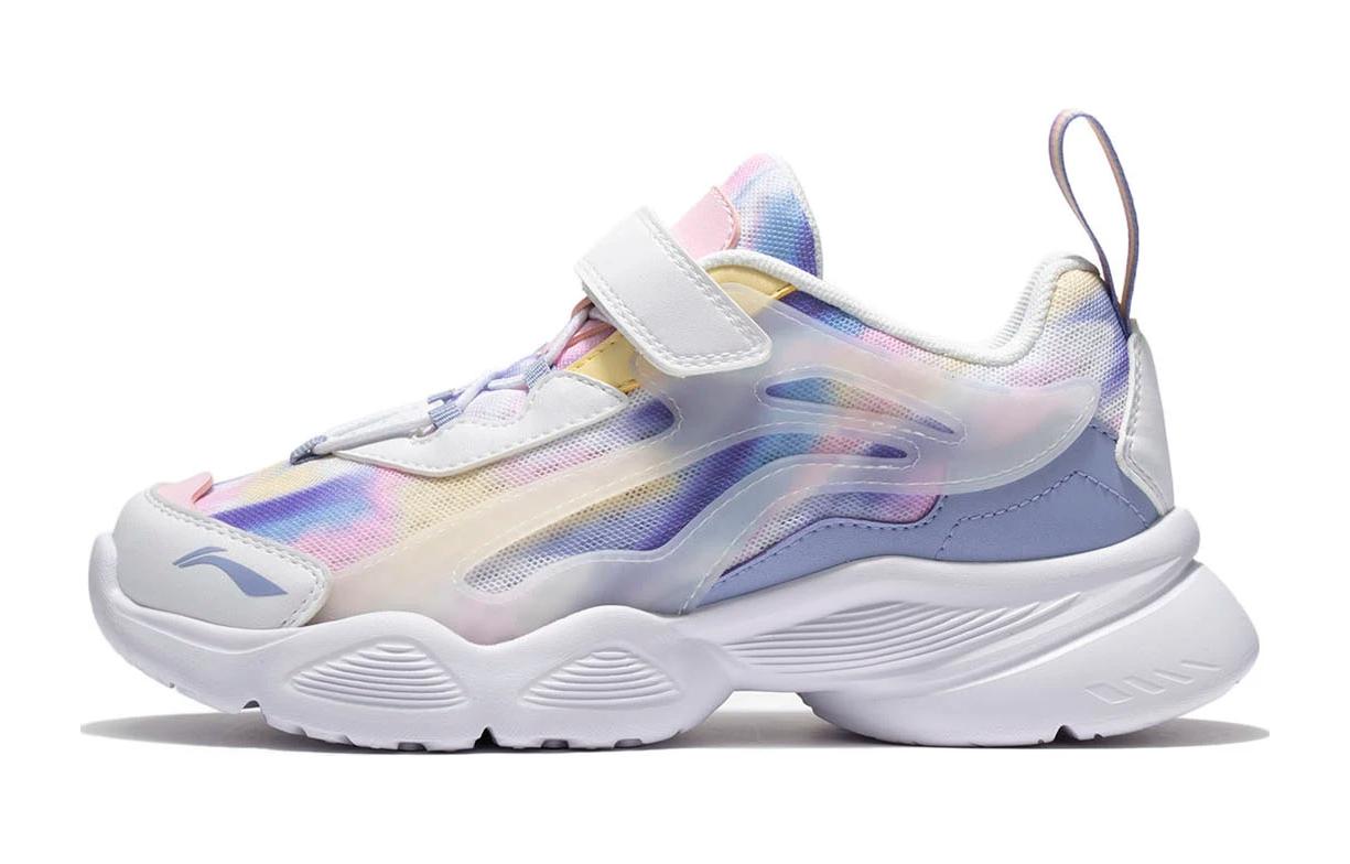 (Preschool) Li-Ning Round Toe 'White Comfort' YKCQ274-60