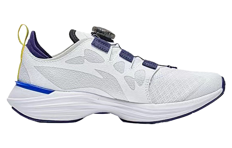 Order 大童 LiNing李寧 PU 防滑減震耐磨 低幫 兒童跑步鞋 白藍