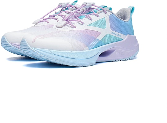 (PS) Li-Ning Running 'Blanco Azul Reflectante' YKFT046-4 Lookbook (PS) Li-Ning Running 'Blanco Azul Reflectante' YKFT046-4