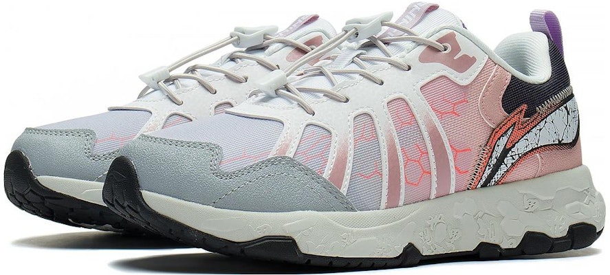 (Preschool) Li-Ning Running Low 'Grey Pink' YKFS080-2 Lookbook (Preschool) Li-Ning Running Low 'Grey Pink' YKFS080-2