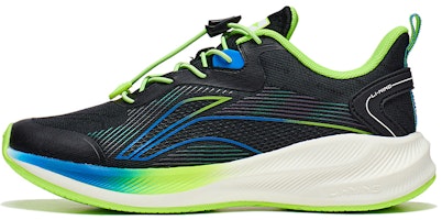 (Preschool) Li-Ning Running Series 'Ling Yue Black' YKFT062-3 (Preschool) Li-Ning Running Series 'Ling Yue Black' YKFT062-3