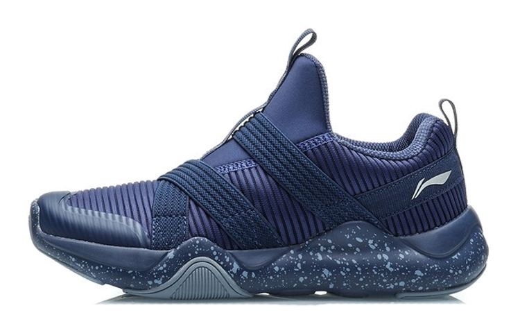 Buy (Preschool) Li-Ning Running Series Low 'Dark Blue' YKFP122-5