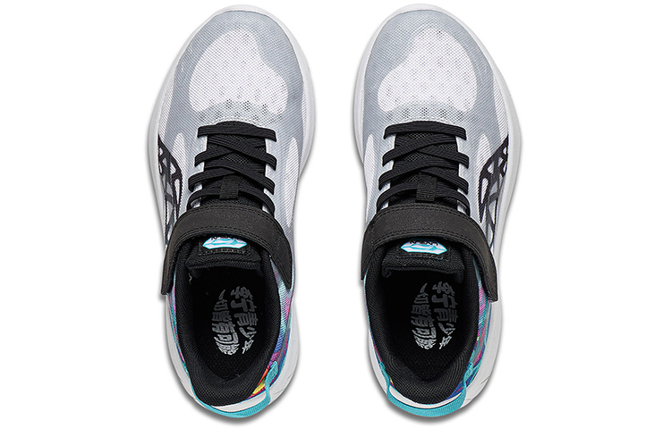 Lookbook (PS) 李宁跑步系列低帮 '白灰' YKFT040-3