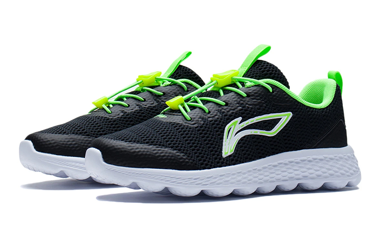 (PS) Li-Ning Running Shoe 'Black Green' 圖 3