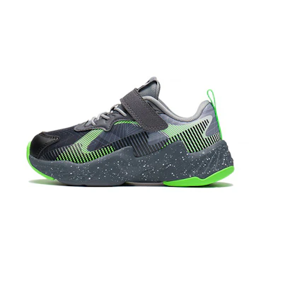 (PS) Li-Ning Running Shoe 'Black Grey Green'